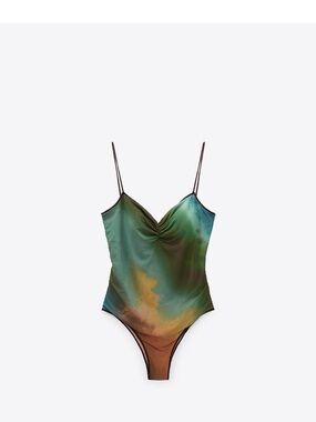 Multi-Color Tie-Dye Swimsuit